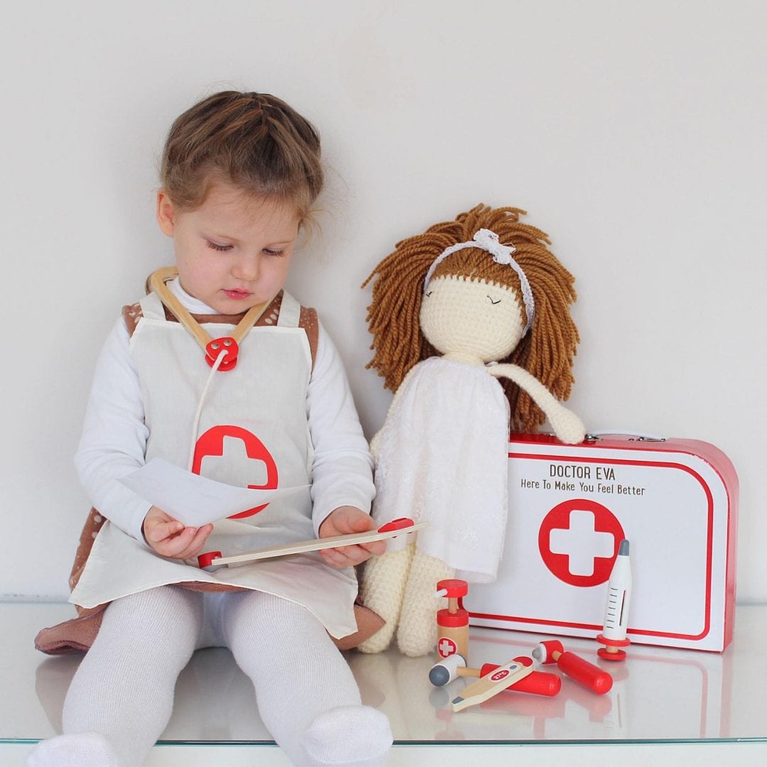 lelin wooden doctors set