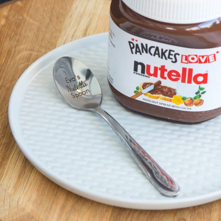 Nutella Spoon For Nutella Lover Nice Funny Personalized Birthday Gift Present